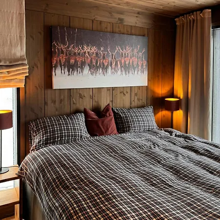 Design With Sauna And Jacuzzi At Hafjell Øyer